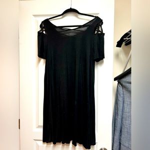 Black Witchy Swing Dress